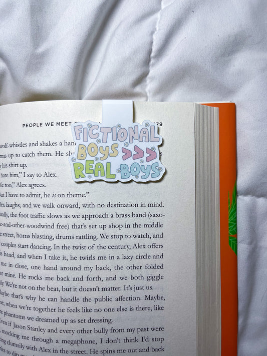 Fictional Boys Magnetic Bookmarks