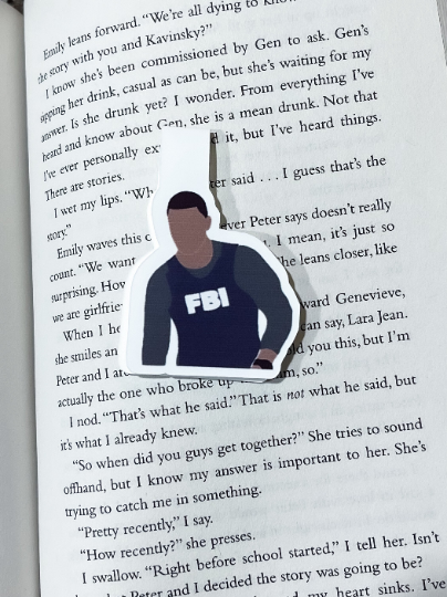 FBI Magnetic Bookmark