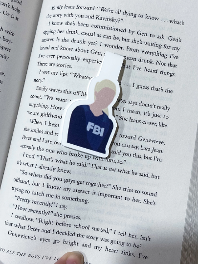 FBI Magnetic Bookmark